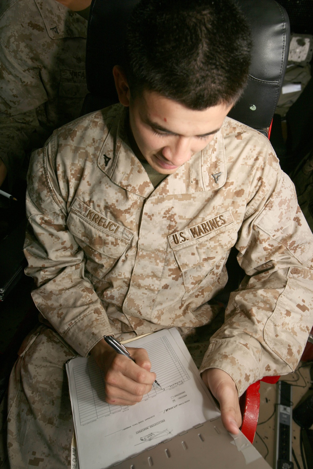 A Day in the Life of a Combat Cargo Marine
