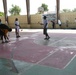 Camp Lemonier Volunteers Revitalizes  Djibouti Basketball Court