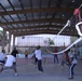 Camp Lemonier Volunteers Revitalizes  Djibouti Basketball Court