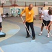 Camp Lemonier Volunteers Revitalizes  Djibouti Basketball Court