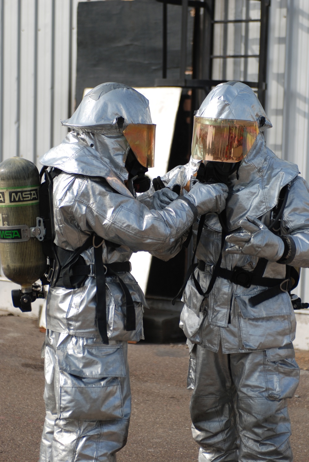 Iraqi Fire Fighting Training