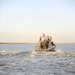 Iraqi Coastal Border Guard Patrols the Waters