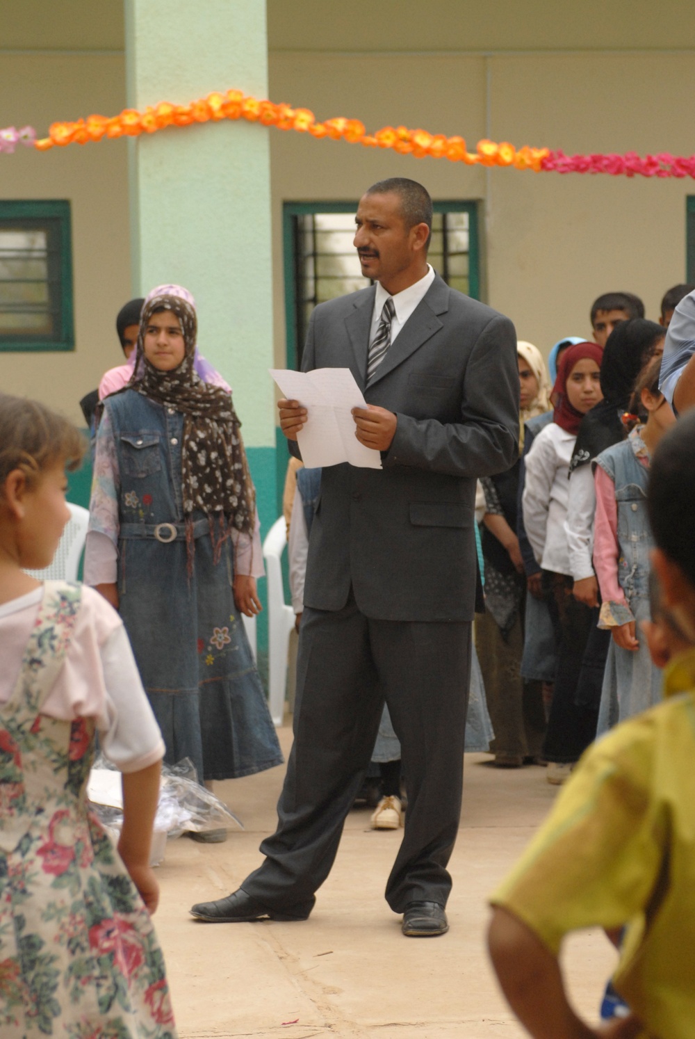 Abu Ghraib School Opening