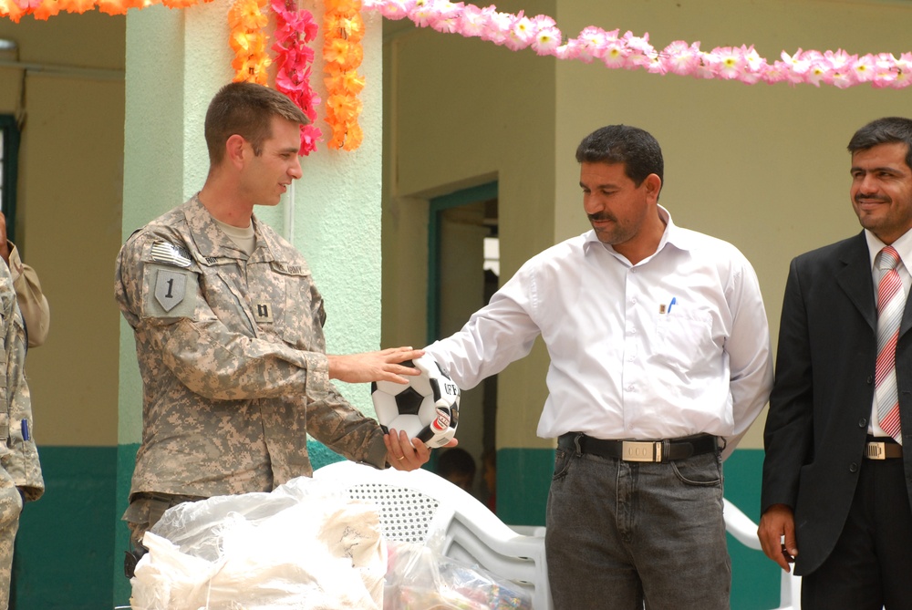 Abu Ghraib School Opening