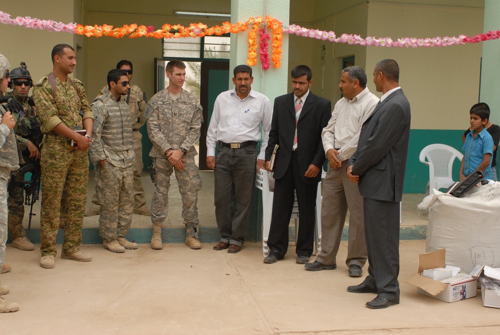 Abu Ghraib School Opening