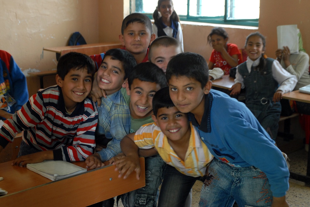 Abu Ghraib School Opening