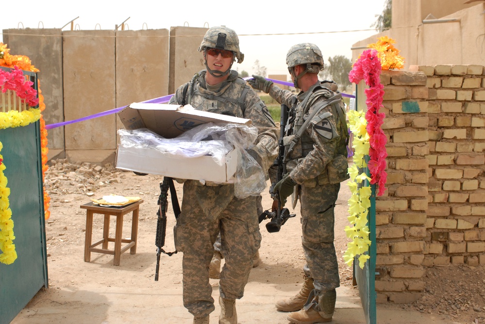 Abu Ghraib School Opening