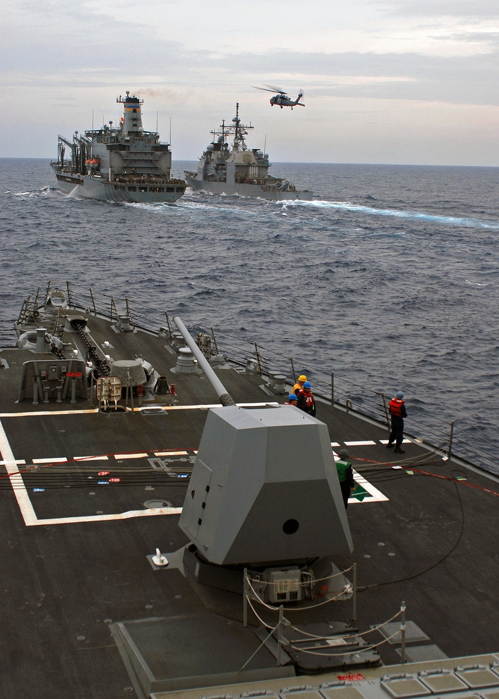Cargo Transfer and Replenishment at Sea