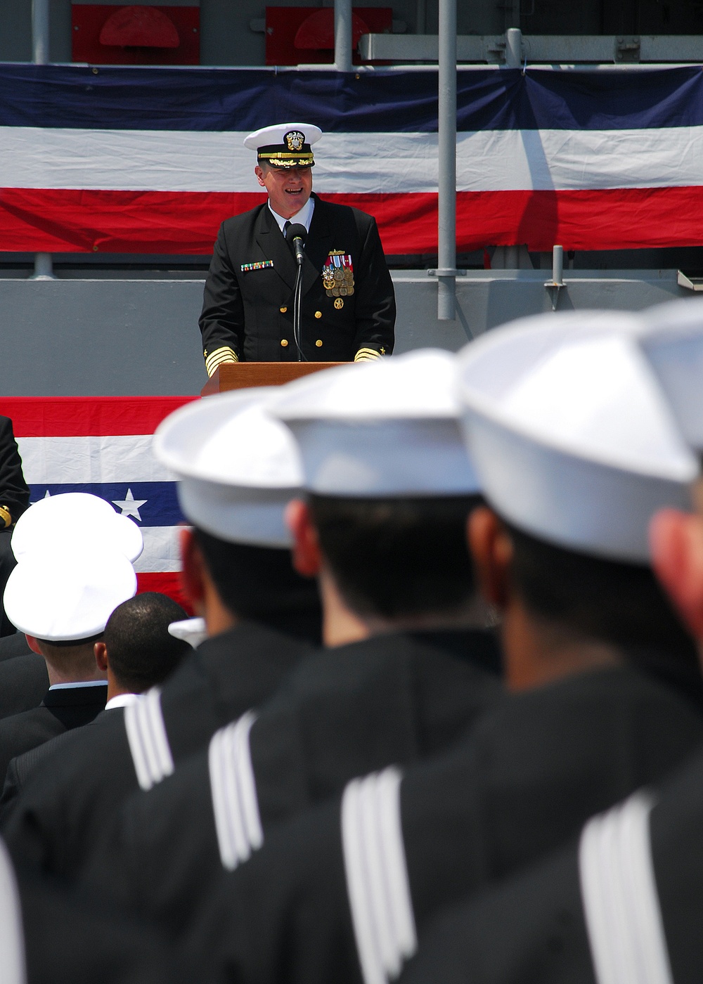 Change of command in Japan