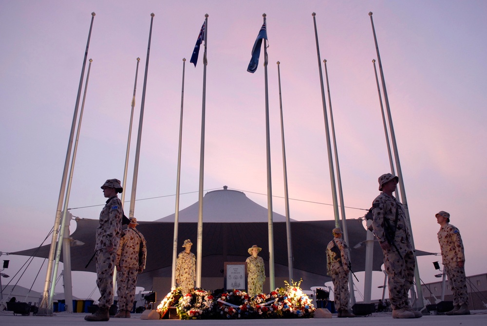 Anzac Day Honors Royal Austalian Military Fallen Members
