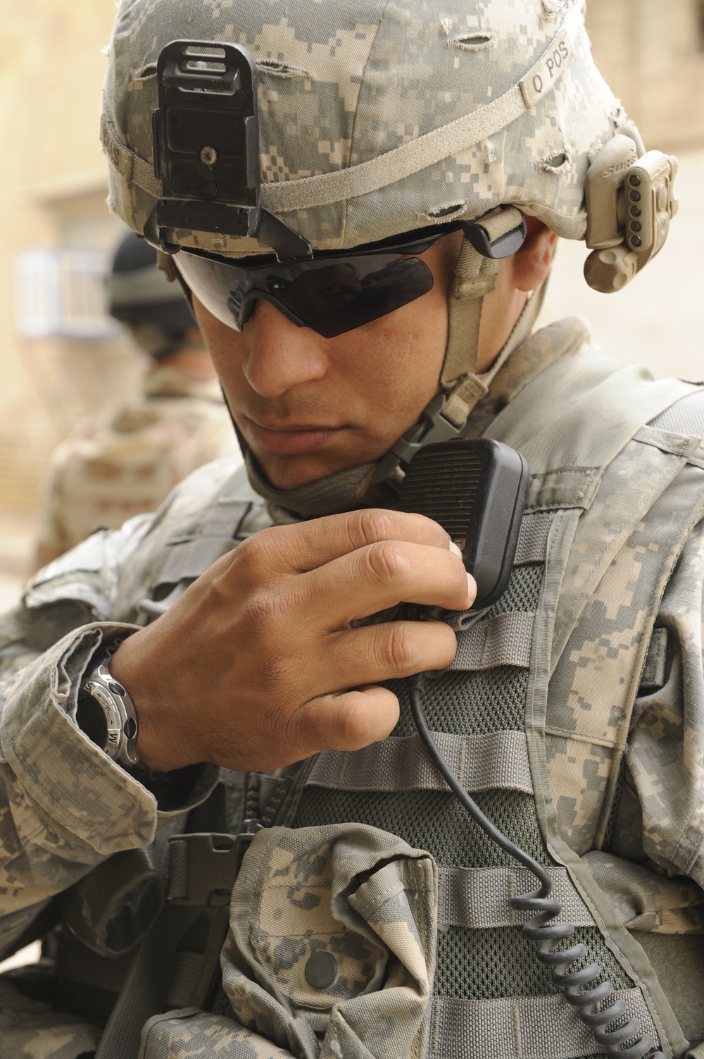 Patrol in Baghdad, Iraq