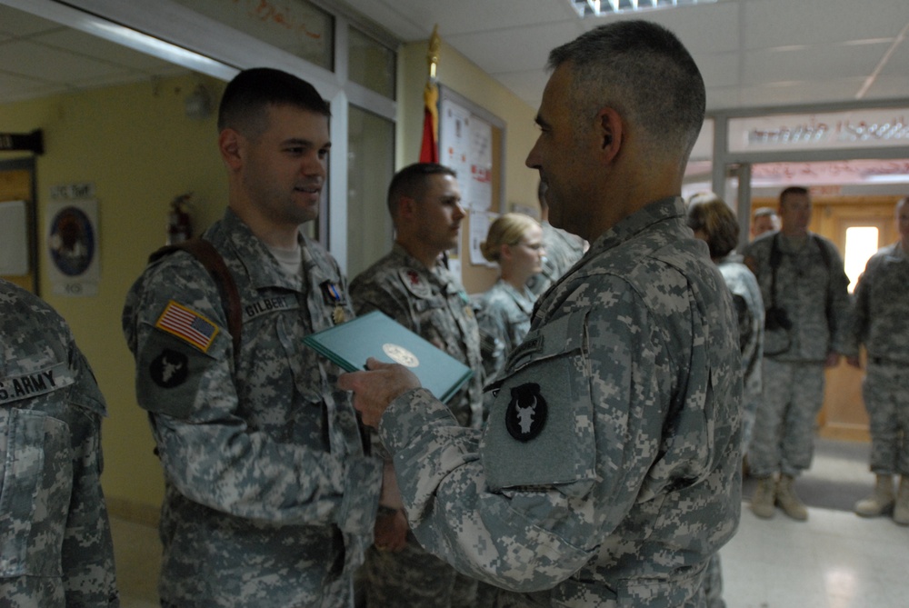 1st Lt. Gilbert Receives Air Medal