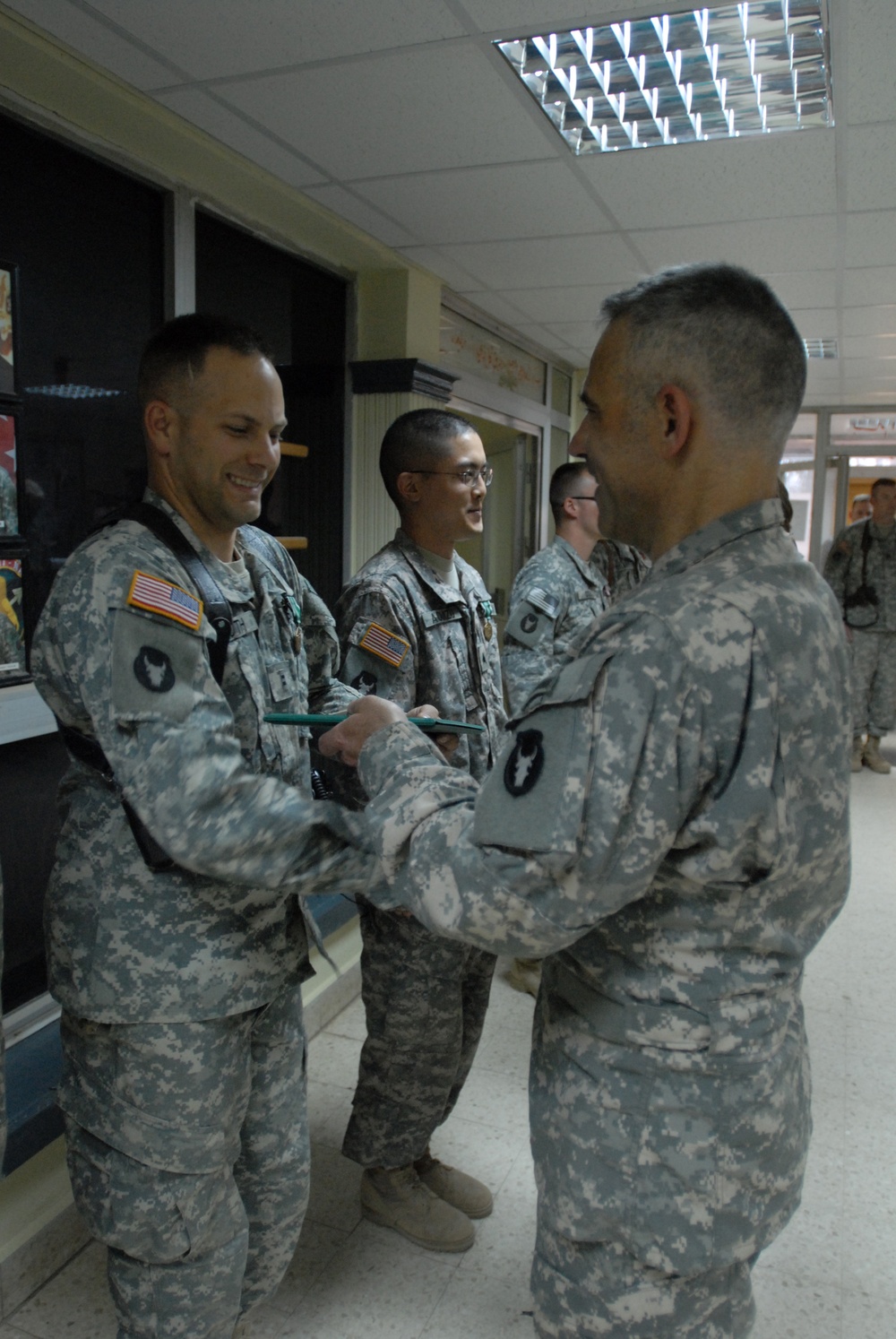 Chief Deuth Receives Army Commendation Medal