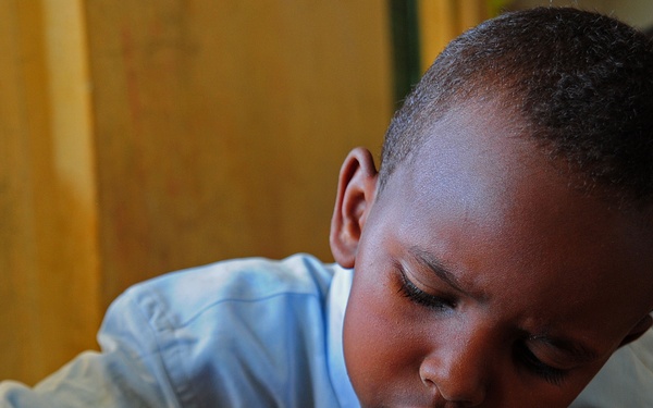 Children Learn in Djboutian School