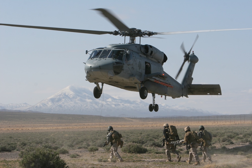 Marine Special Operations Command Practices War-fighting With Full Mission