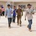 Children take advantage of new Baghdad school