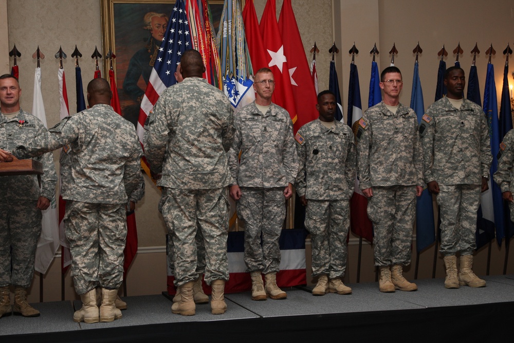 XVIII Airborne Corps Staff Receives Awards