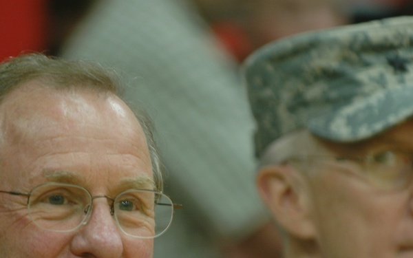 82nd Cavalry mobilization ceremony