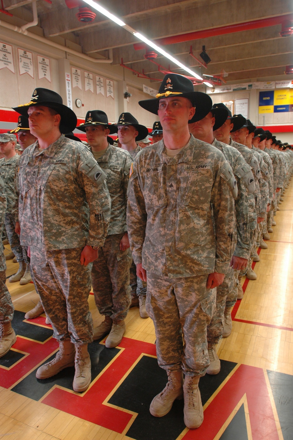 82nd Cavalry Mobilization Ceremony