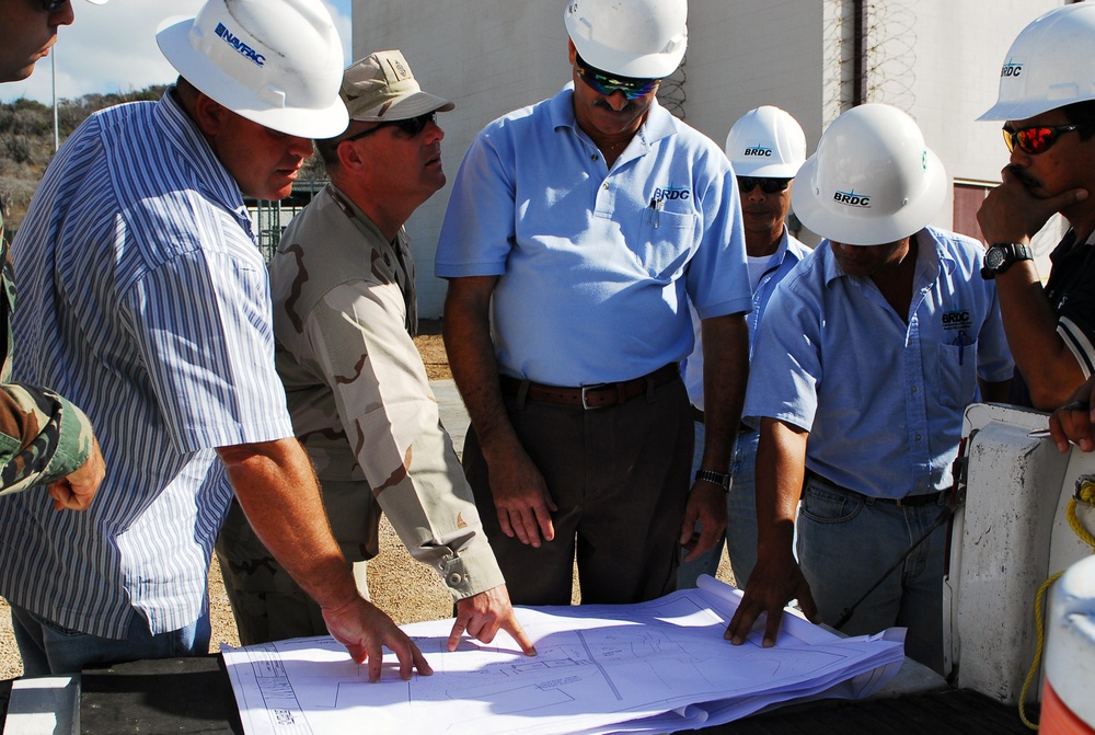 Meeting with contractors