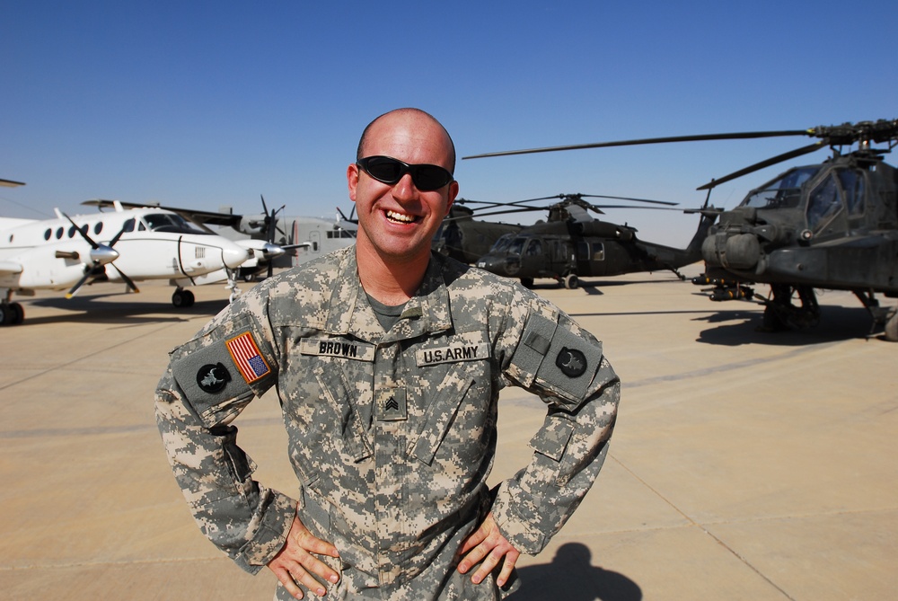 Soldiers Hang Up One Uniform for Another