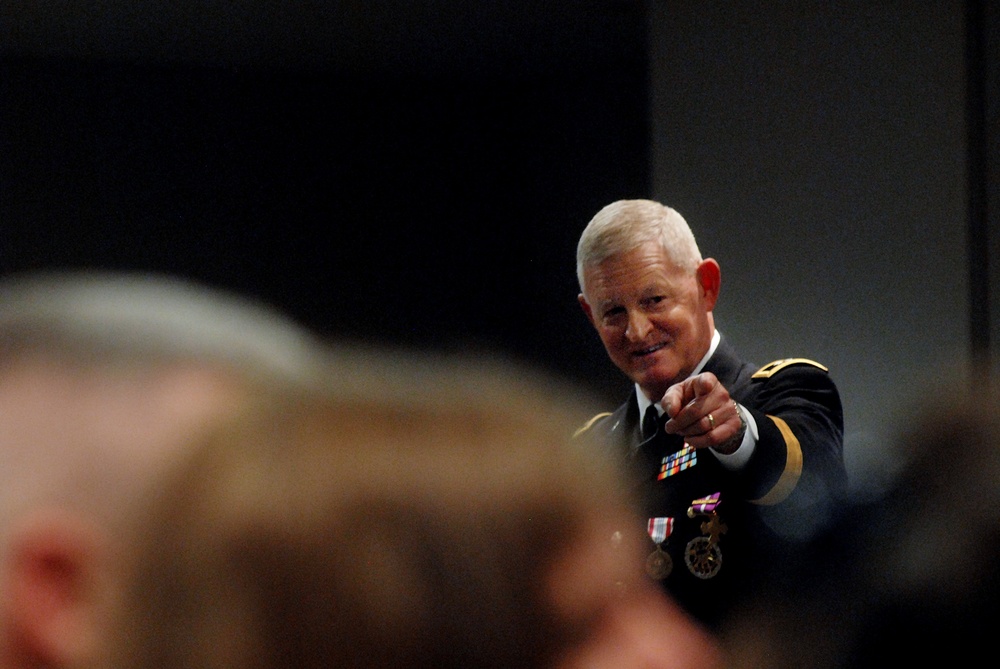 Vaughn retires after 40 years in Army Guard