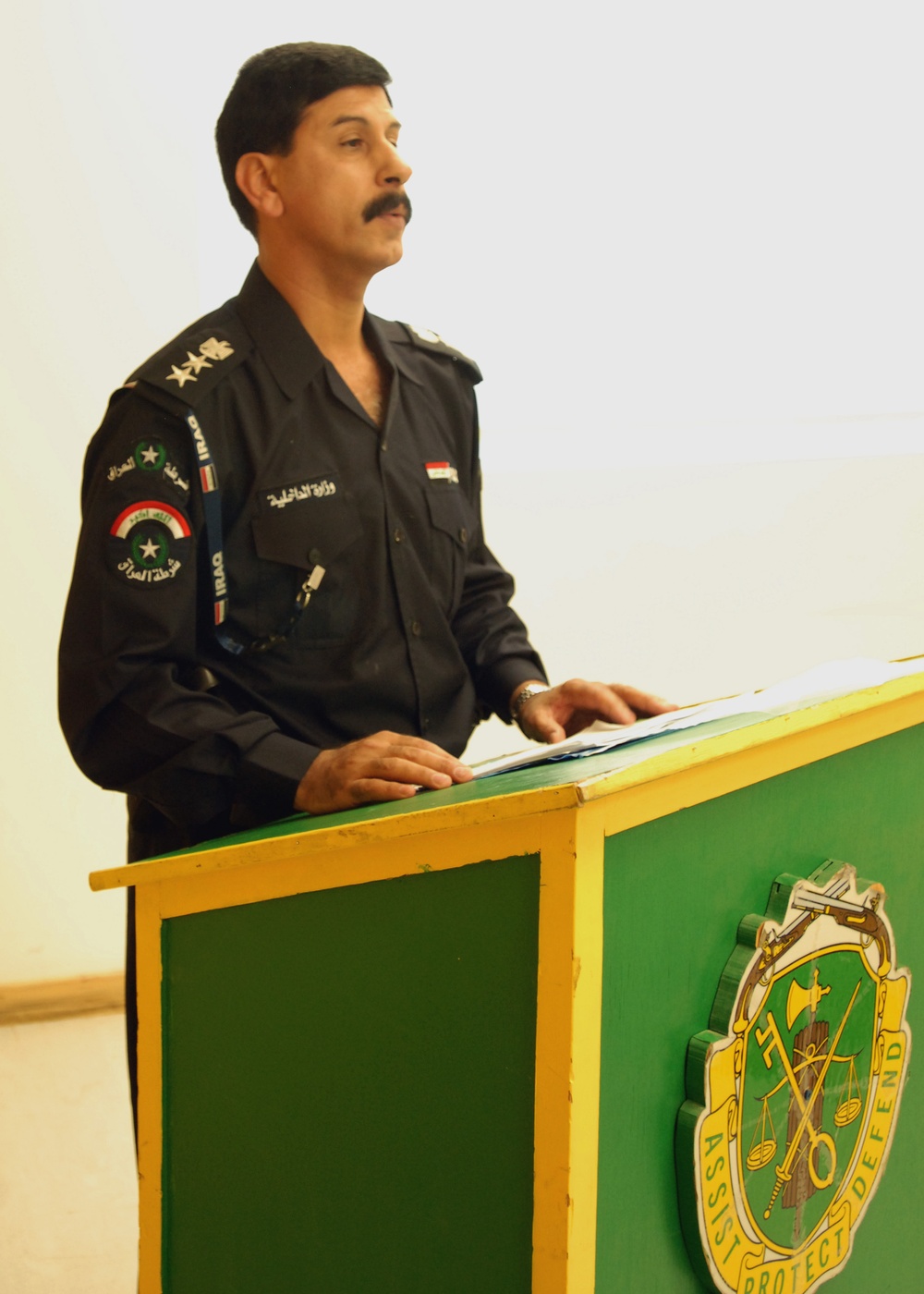 Iraqi Police, Military Police discuss future security expectations