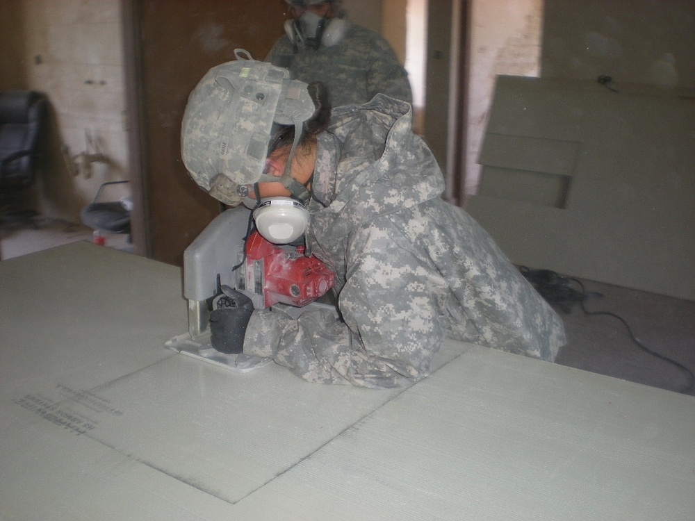 'Steel Spike' Engineers refurbish high-rise for 82nd Airborne Division