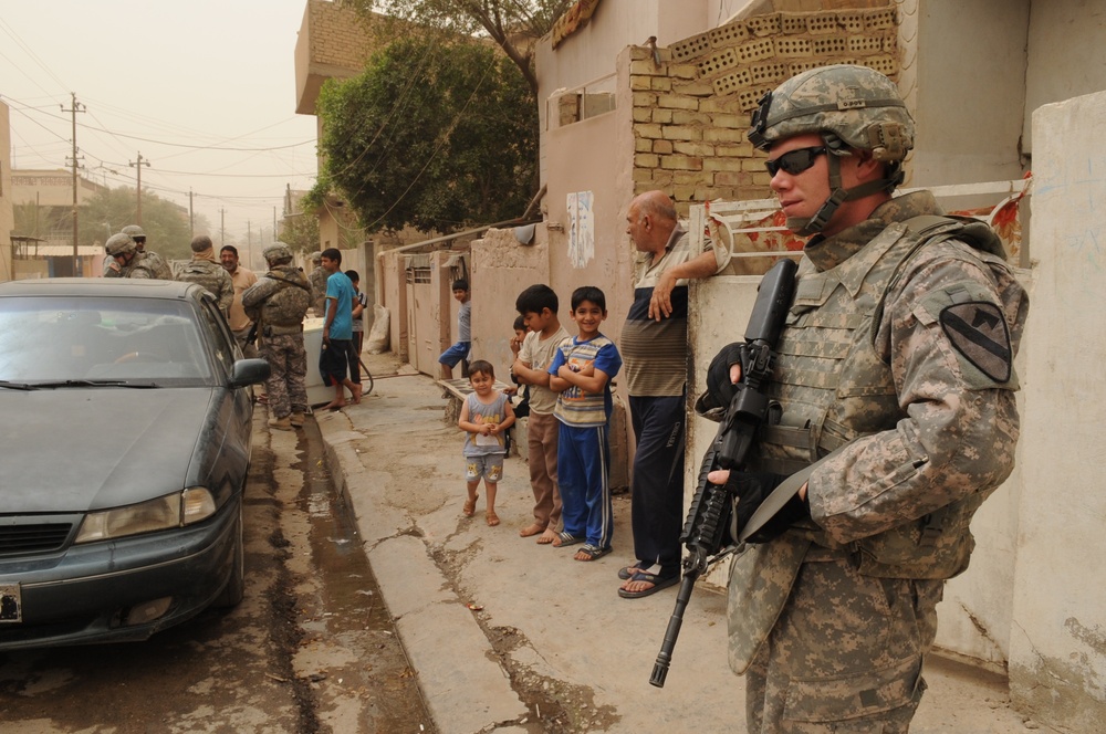 Patrol in Baghdad