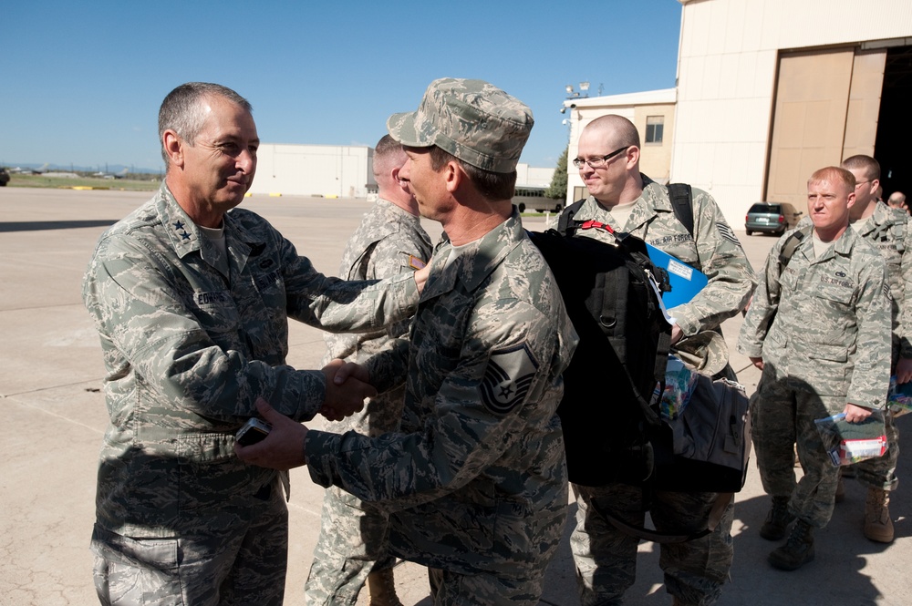 Colorado Air National Guard Members Deploy to Iraq