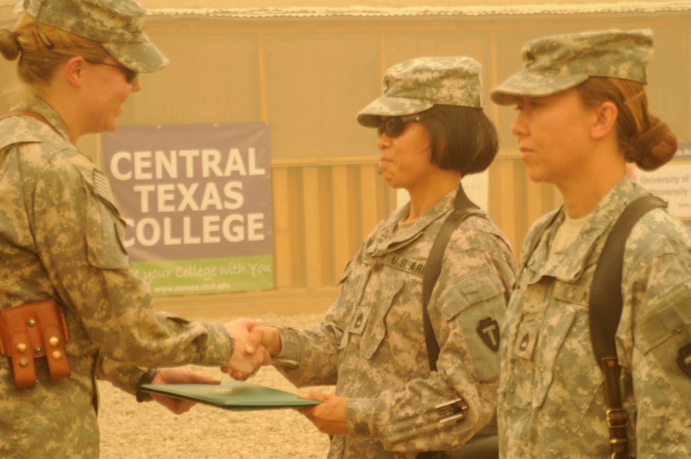 Soldiers Receives Meritorious Service Medal