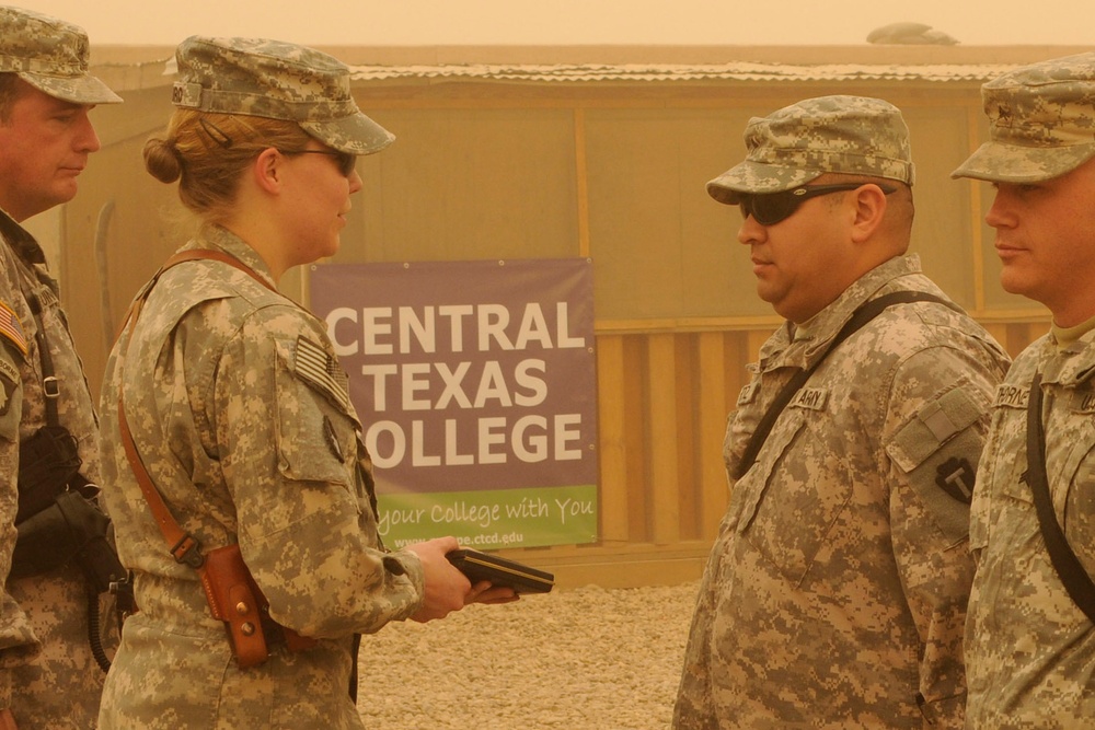 Soldiers Receives Medal