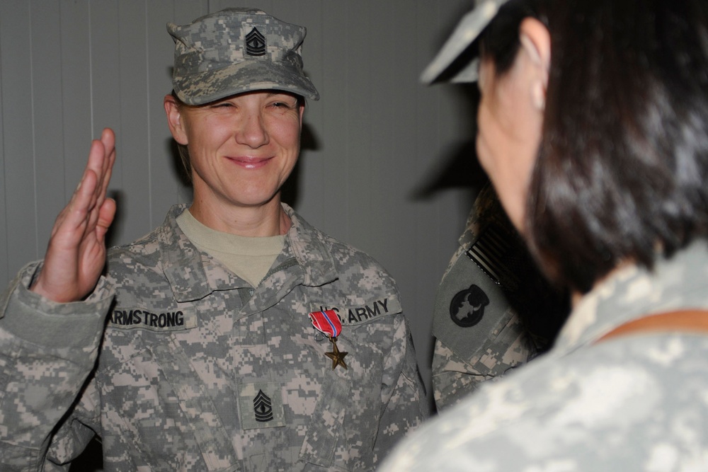 Soldiers Receive Medal