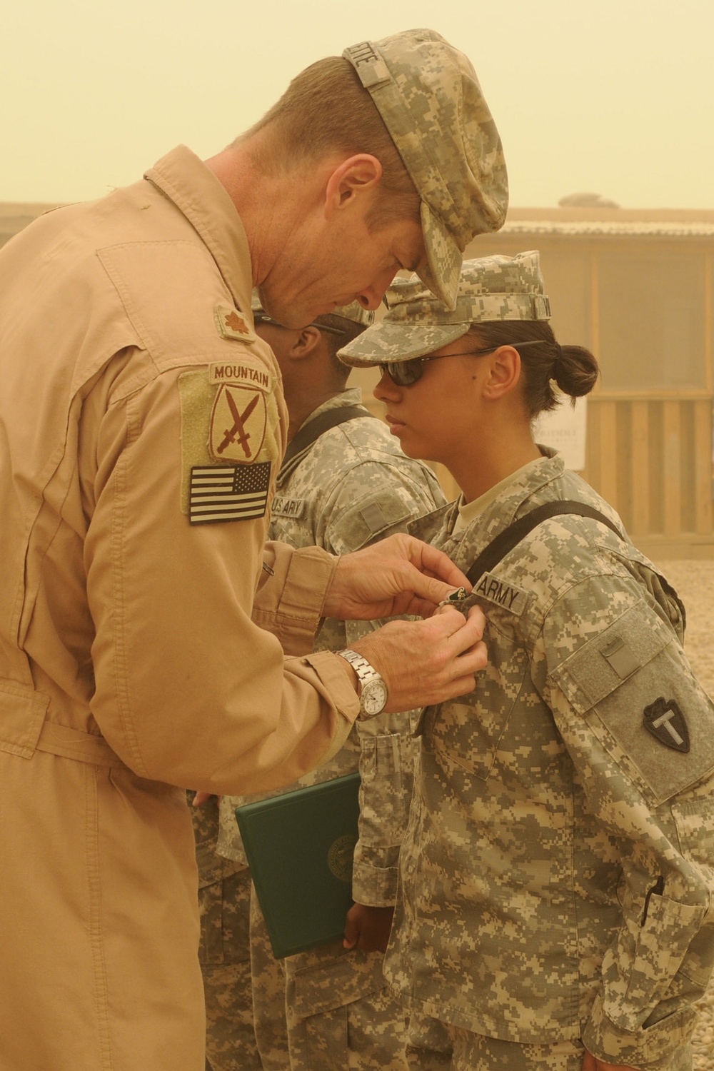 Soldiers Receive Medal