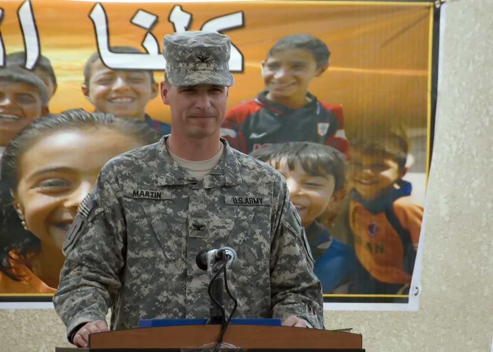 'Paxton Rangers' refurbish Abu Ghraib Fire Station