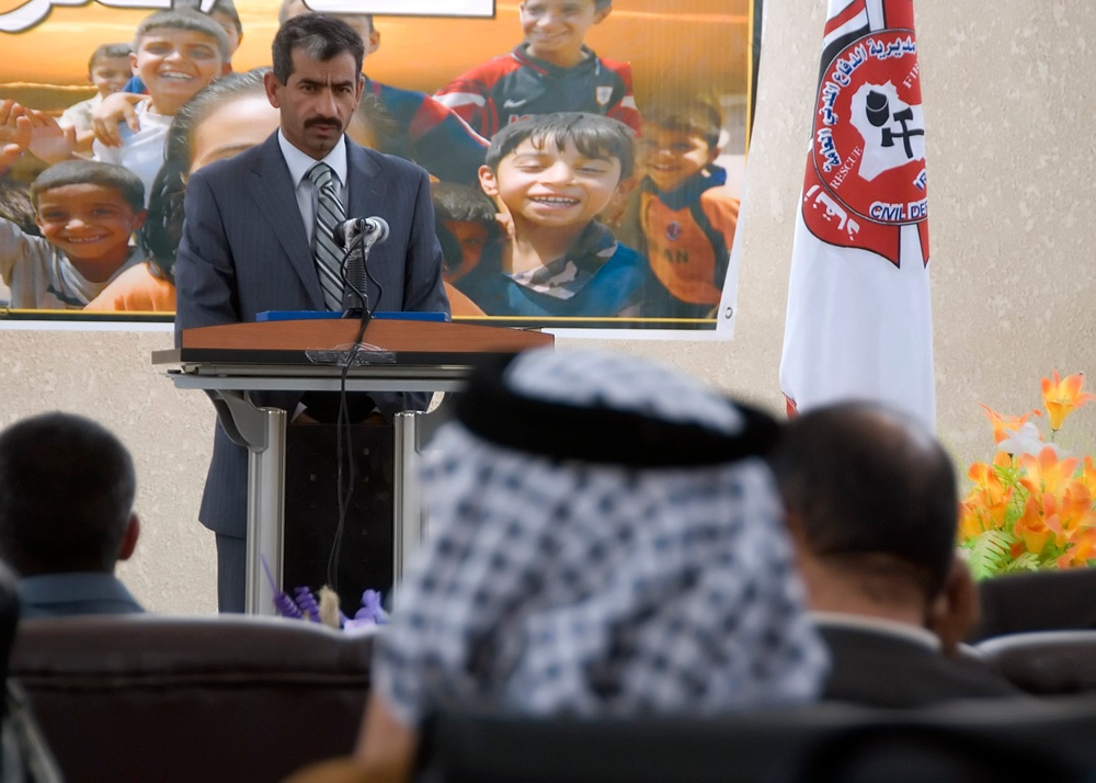 'Paxton Rangers' refurbish Abu Ghraib Fire Station