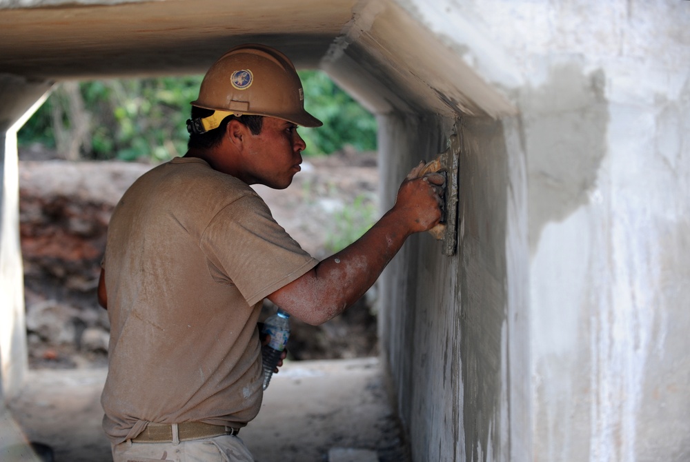 Seabees Complete Walela Culvert Bridge