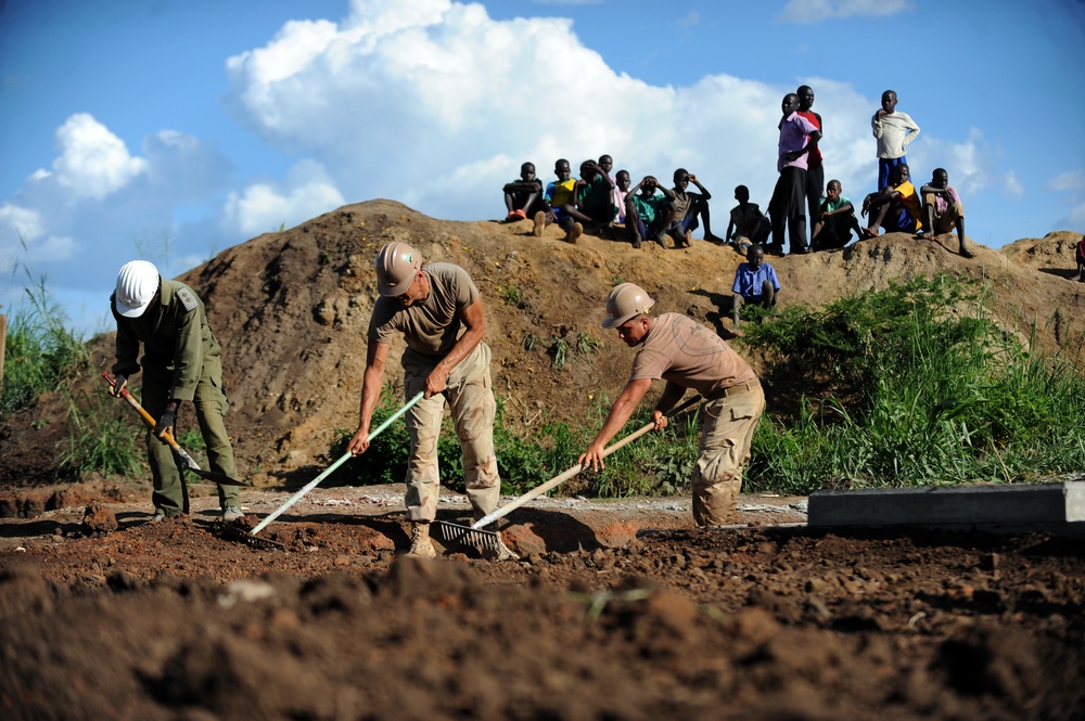 Seabees Complete Walela Culvert Bridge