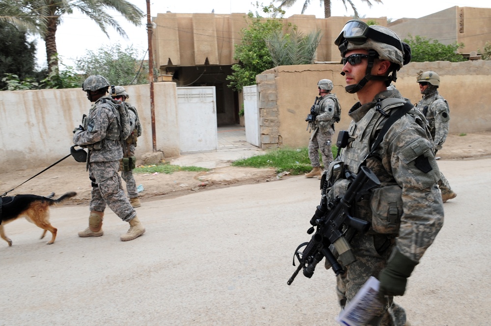 Patrol and fire station opening in Abu Ghraib