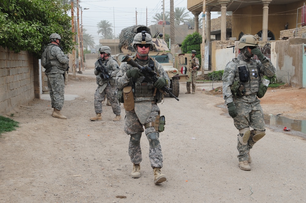 Patrol and fire station opening in Abu Ghraib