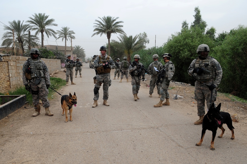 Patrol and fire station opening in Abu Ghraib