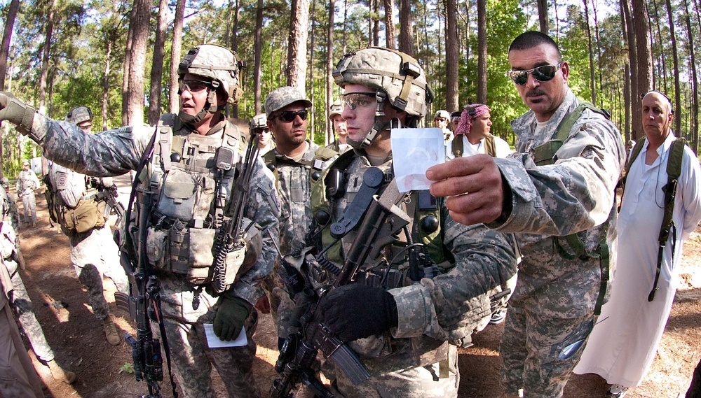 Training Exercise at the Joint Readiness Training Center