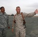 International Security Assistance Force top enlisted meets with Marines in Afghanistan