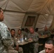 International Security Assistance Force top enlisted meets with Marines in Afghanistan