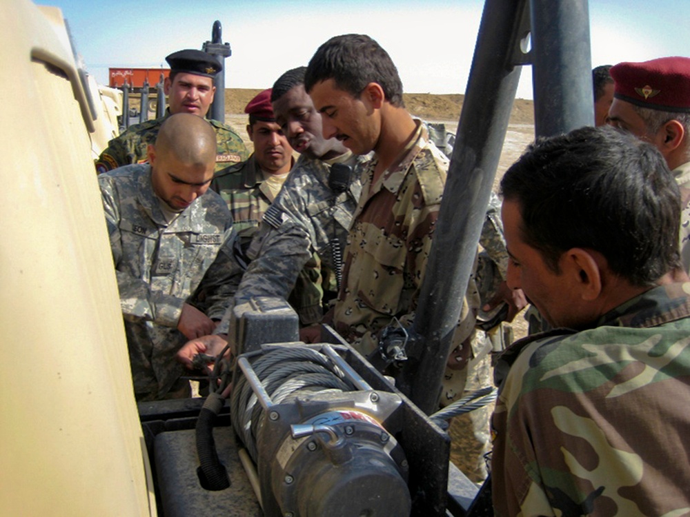 Iraqi Army trains to improve maintenance, logistics in southern Iraq