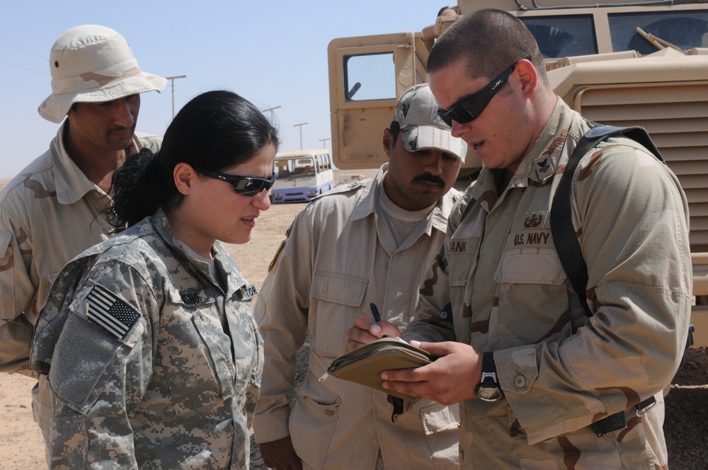 Explosive Ordnance Disposal Training in Tikrit, Iraq