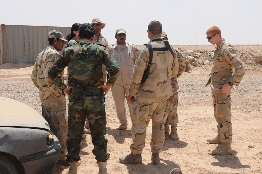 Explosive Ordnance Disposal Training in Tikrit, Iraq