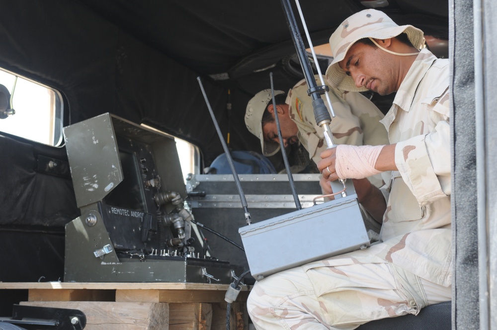 Explosive Ordnance Disposal Training in Tikrit, Iraq