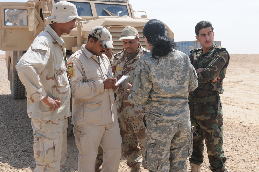 Explosive Ordnance Disposal Training in Tikrit, Iraq