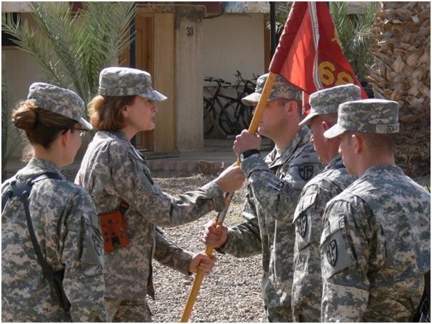 68th Transportation Company change of command ceremony